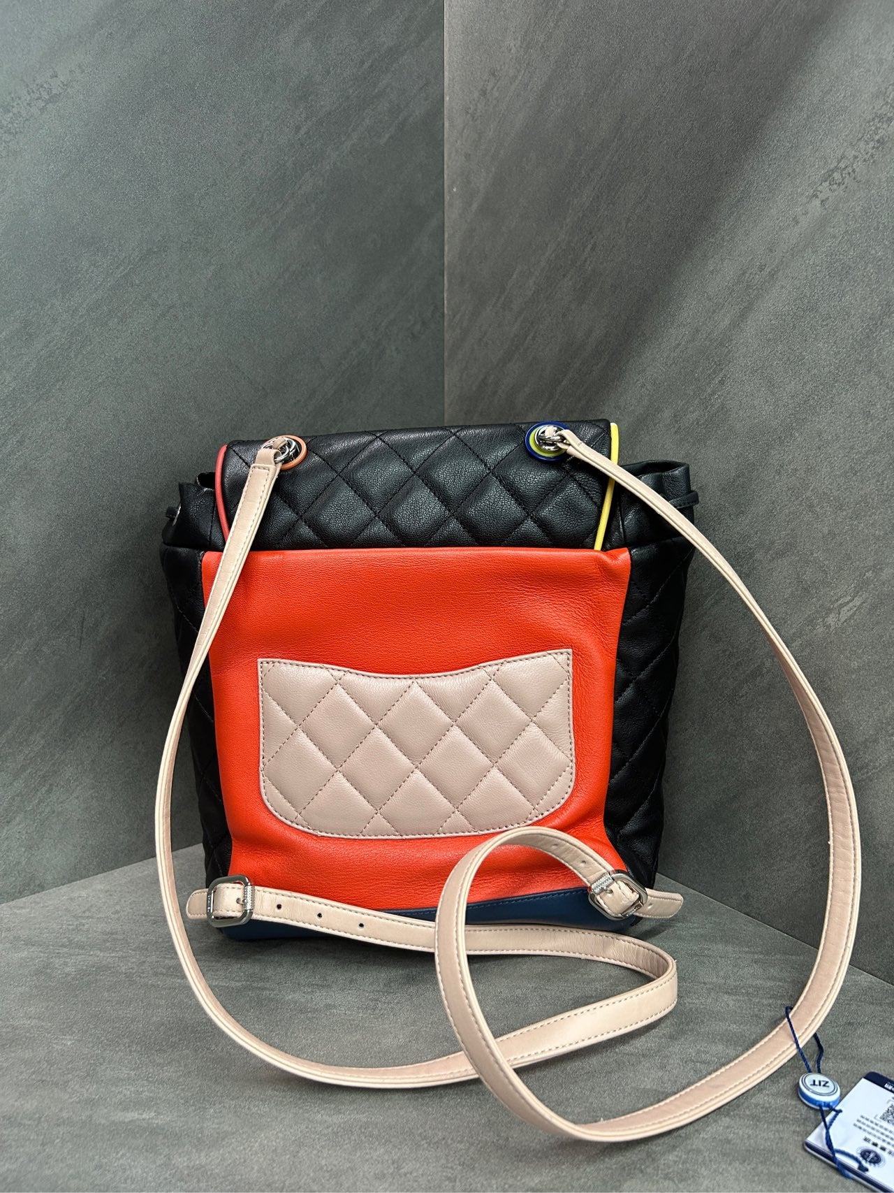 Chanel backpack Salzburg Three-color combination