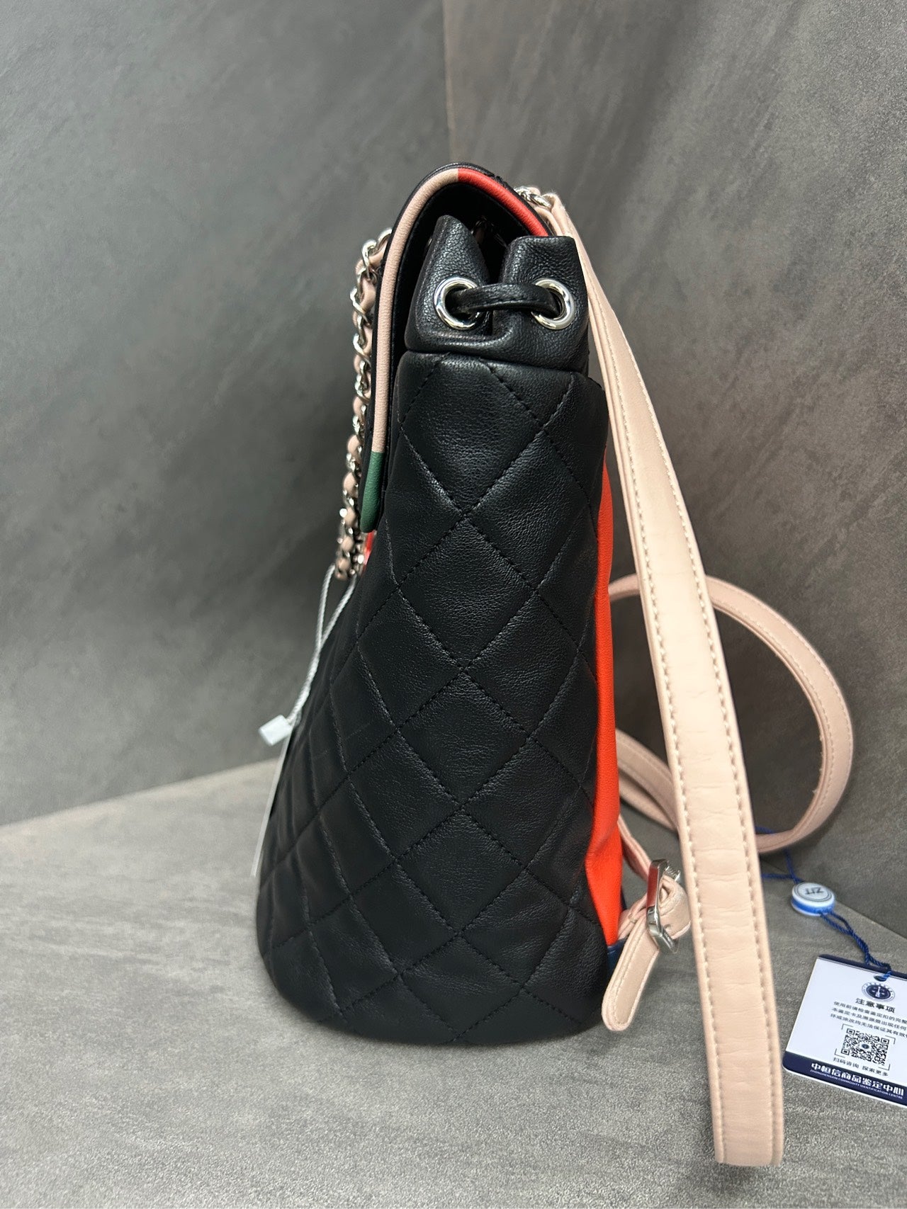 Chanel backpack Salzburg Three-color combination