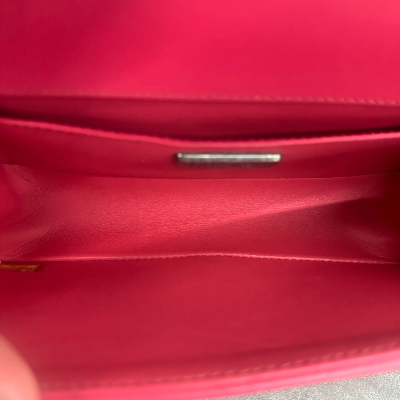 Chanel leboy fish skin small size pink