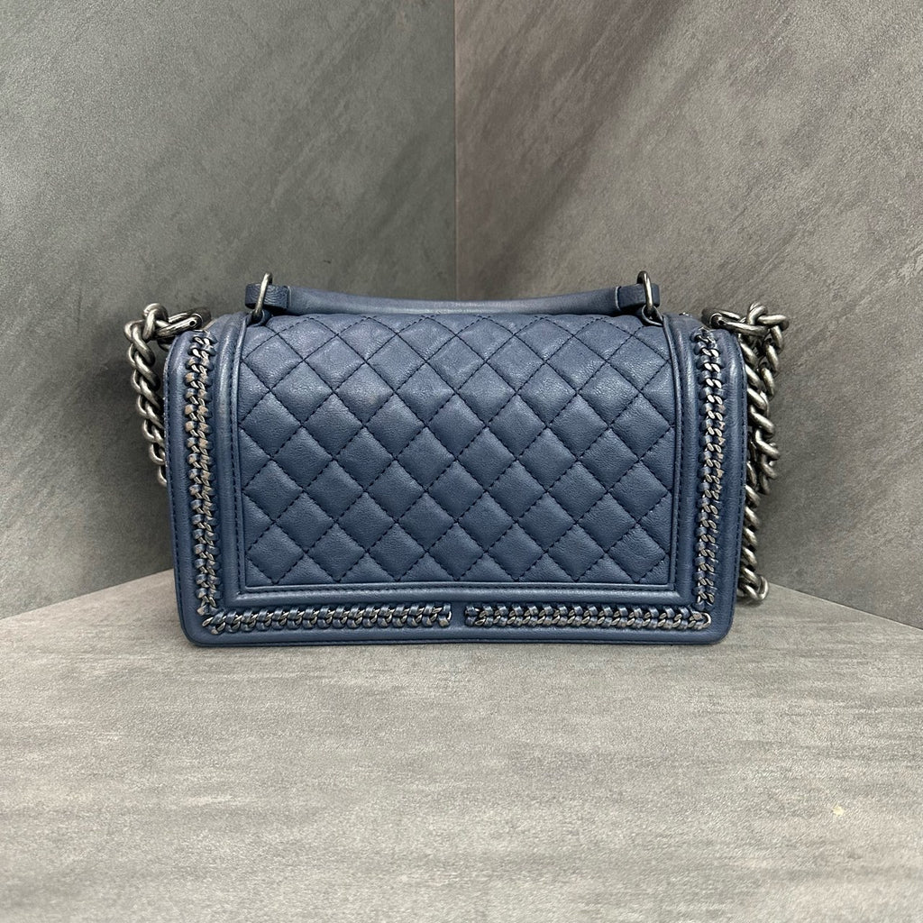 Chanel leboy Palace Limited middle size blue