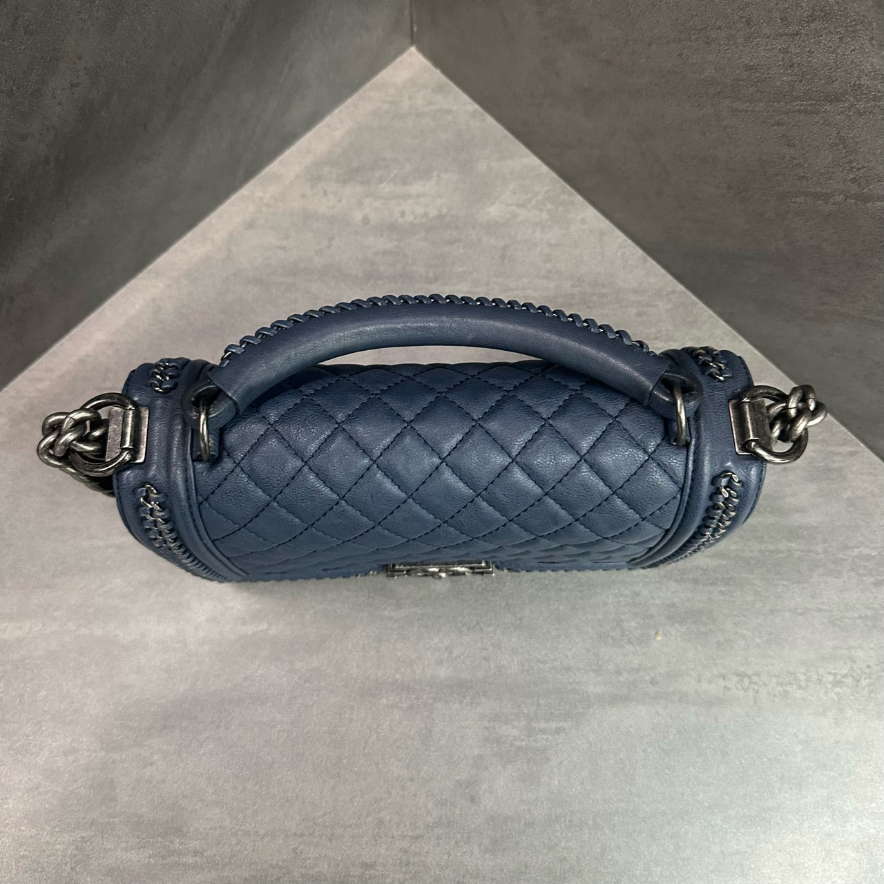 Chanel leboy Palace Limited middle size blue