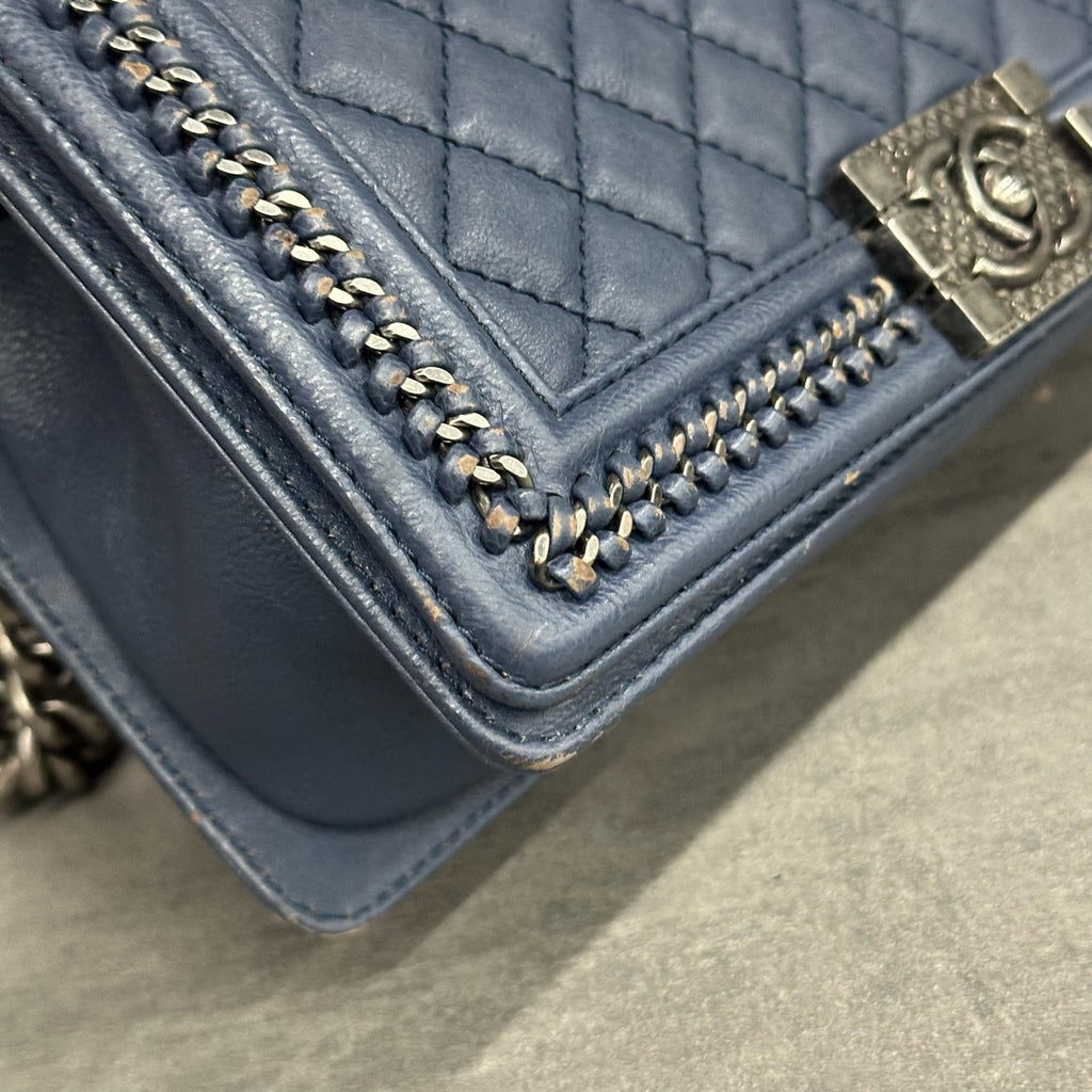 Chanel leboy Palace Limited middle size blue