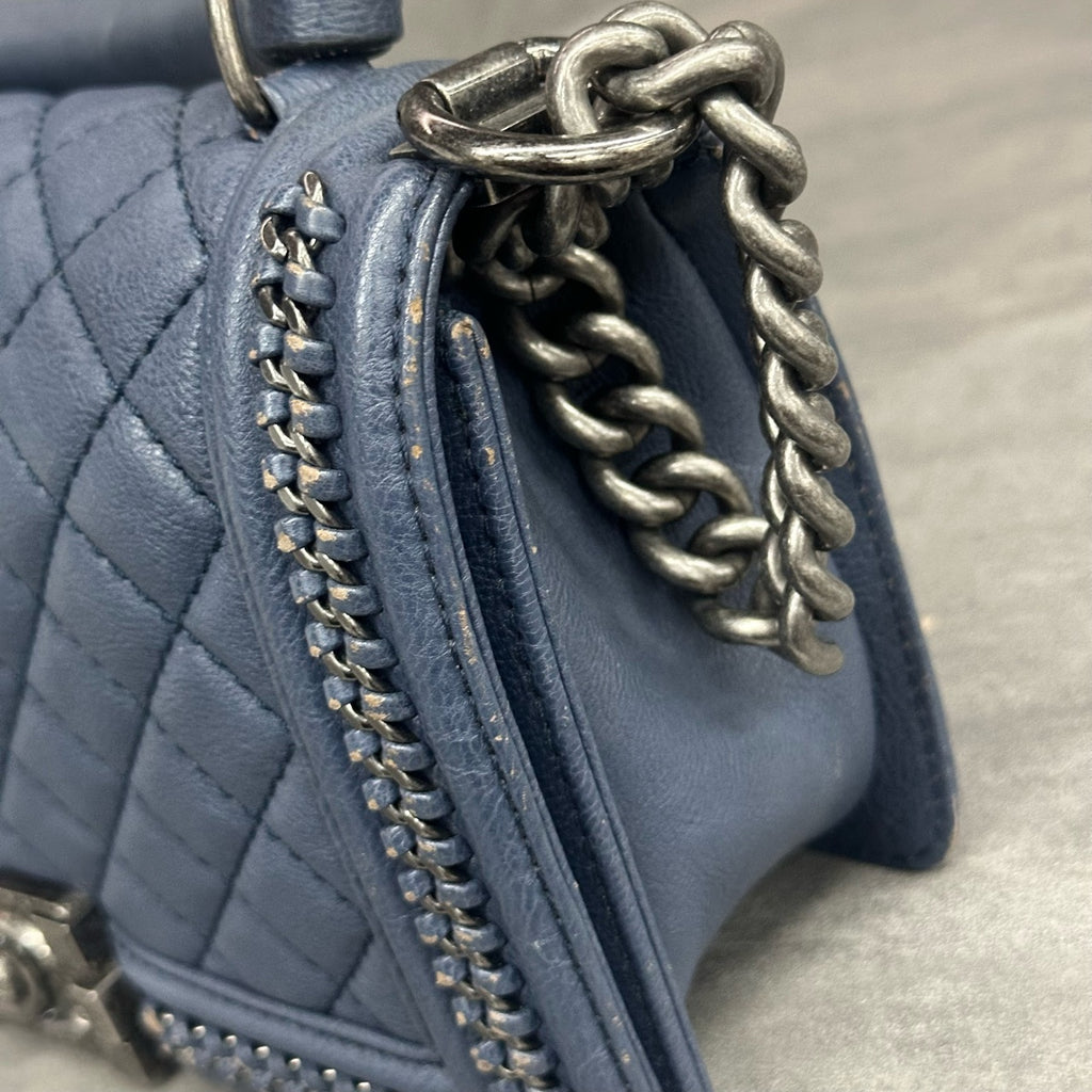 Chanel leboy Palace Limited middle size blue