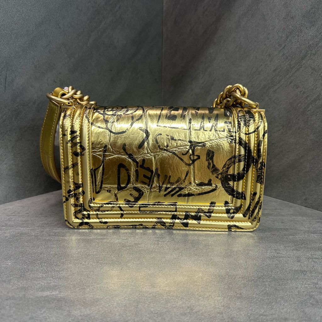 Chanel leboy Egypt series limited edition small size Golden