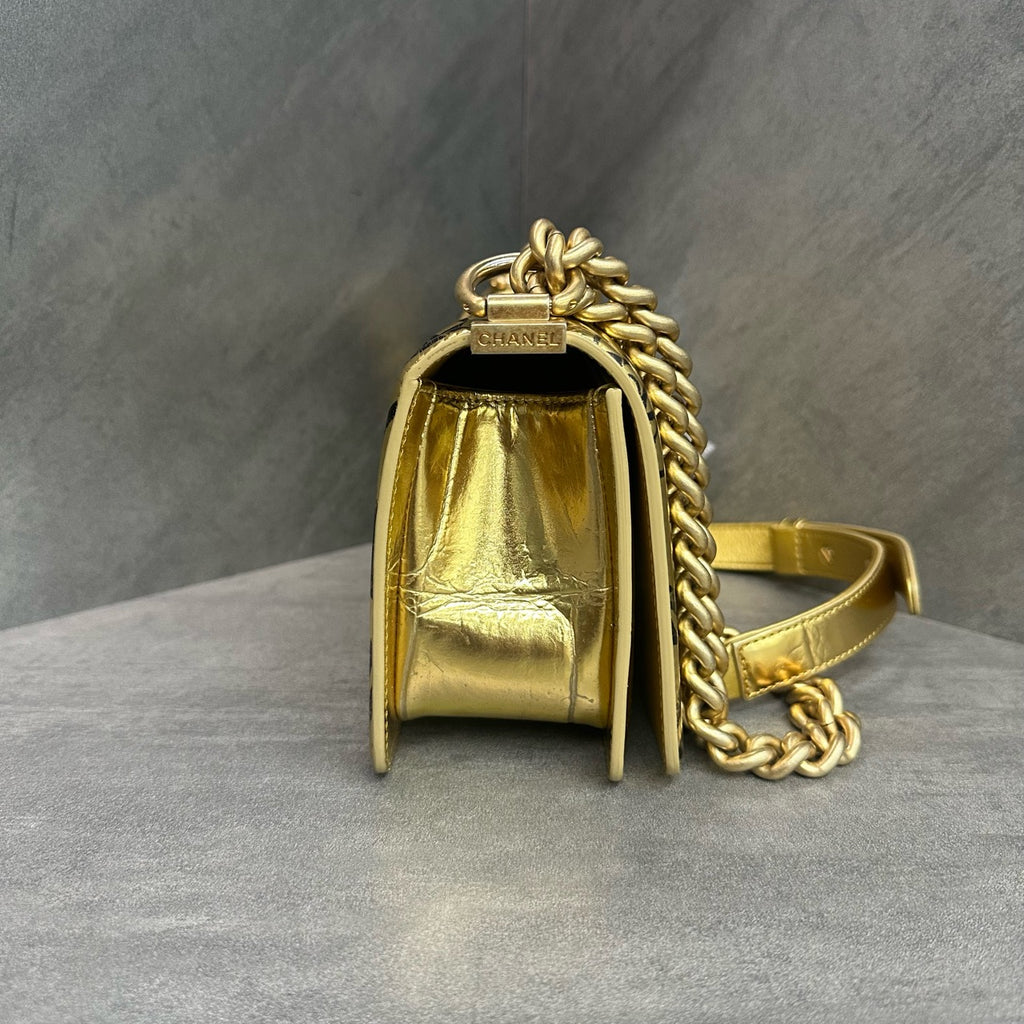 Chanel leboy Egypt series limited edition small size Golden