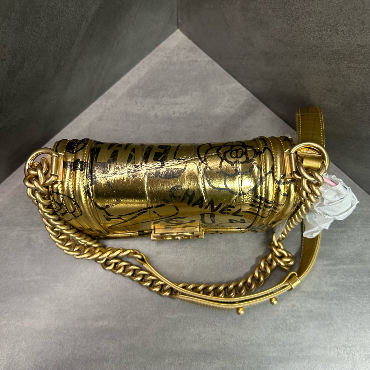 Chanel leboy Egypt series limited edition small size Golden