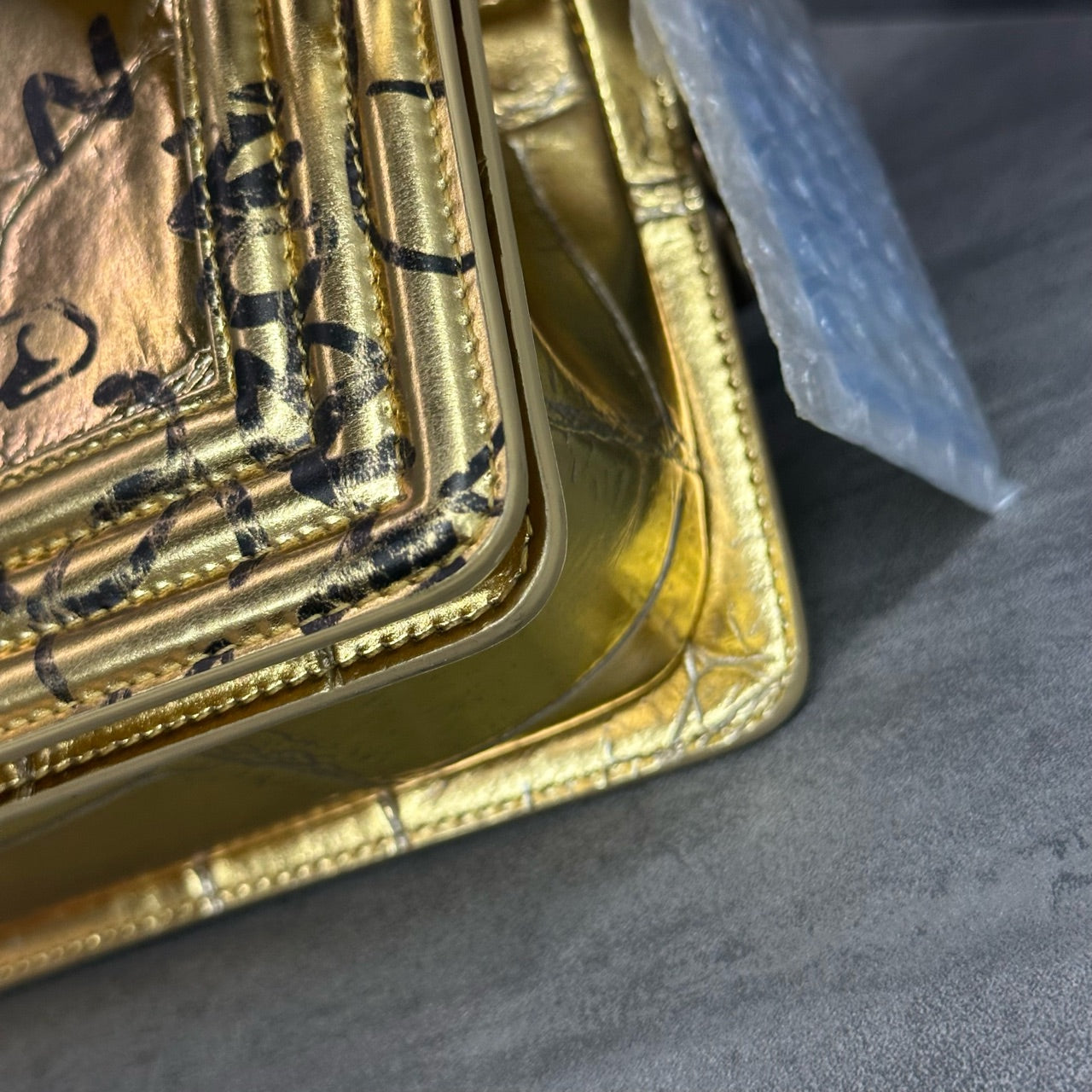 Chanel leboy Egypt series limited edition small size Golden