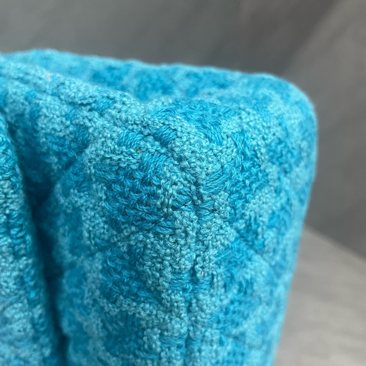 Chanel 2.55 Flap woolen fabric Blue&nbsp;