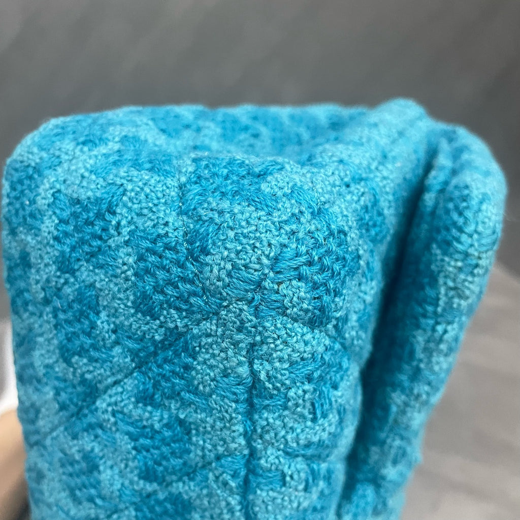Chanel 2.55 Flap woolen fabric Blue&nbsp;