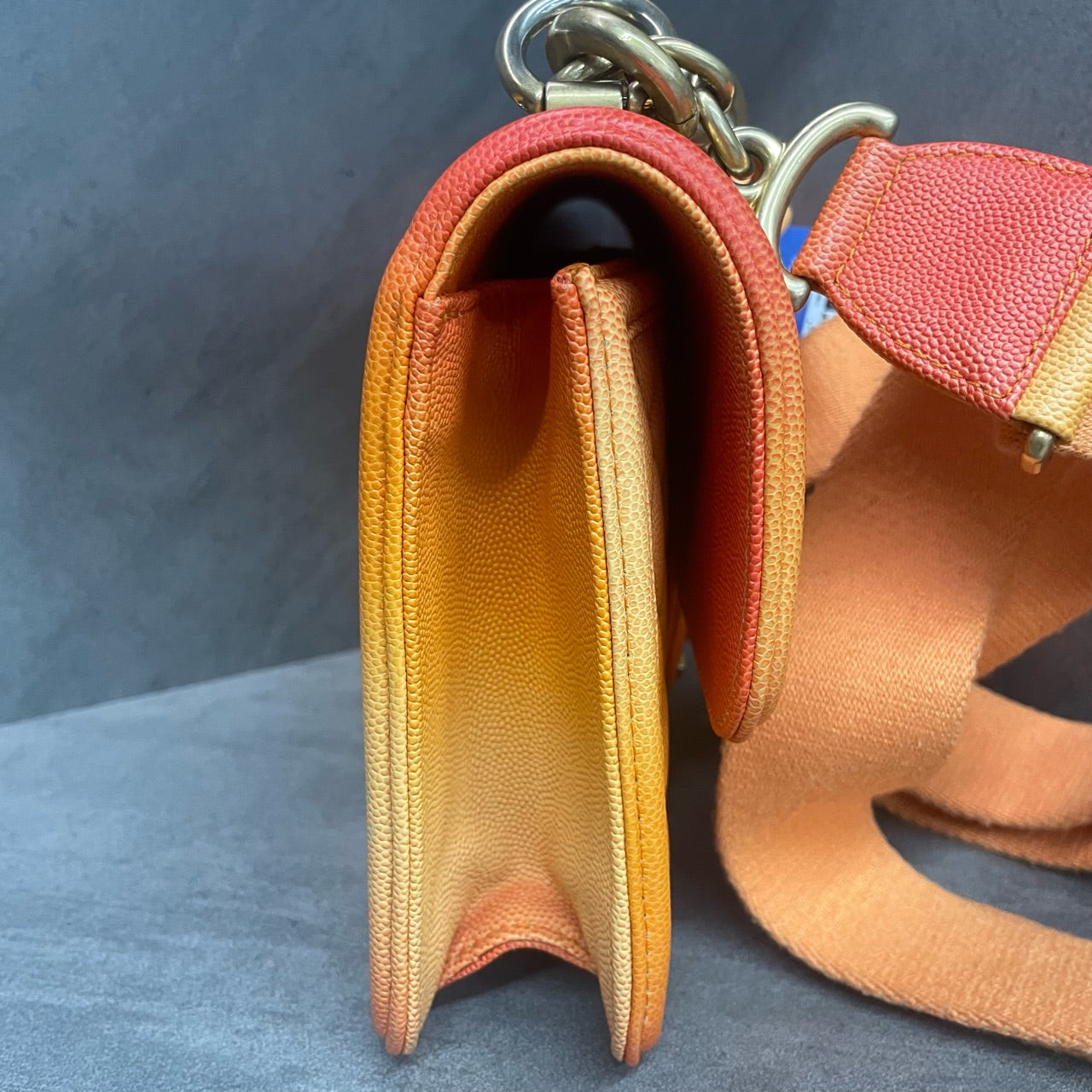 Chanel Flap Gradient orange Limited edition