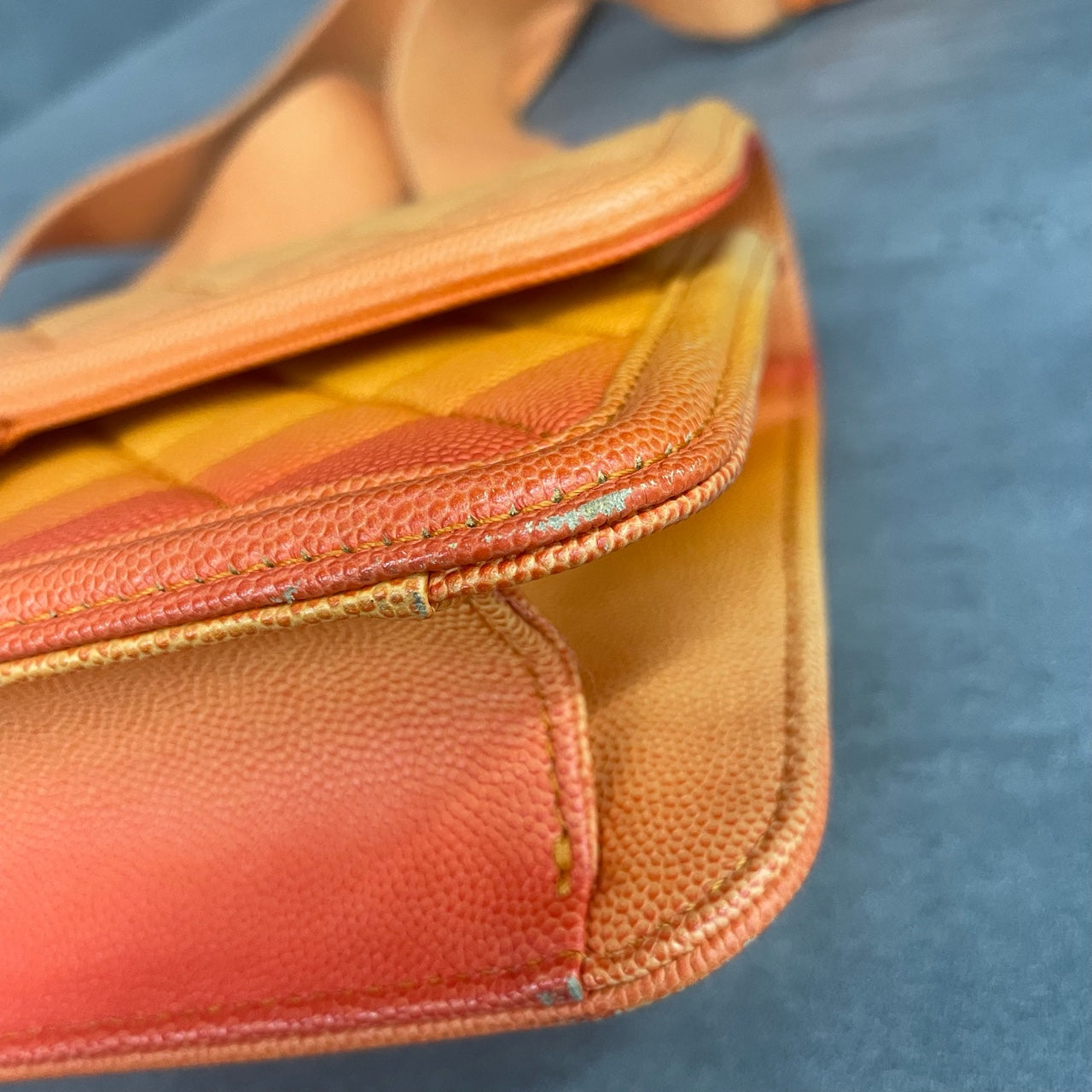 Chanel Flap Gradient orange Limited edition