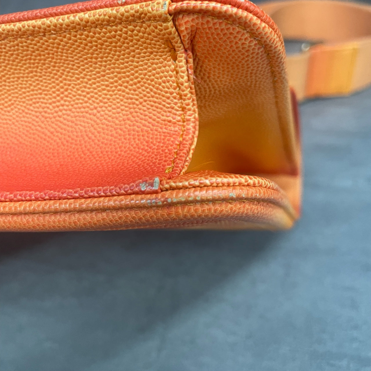 Chanel Flap Gradient orange Limited edition