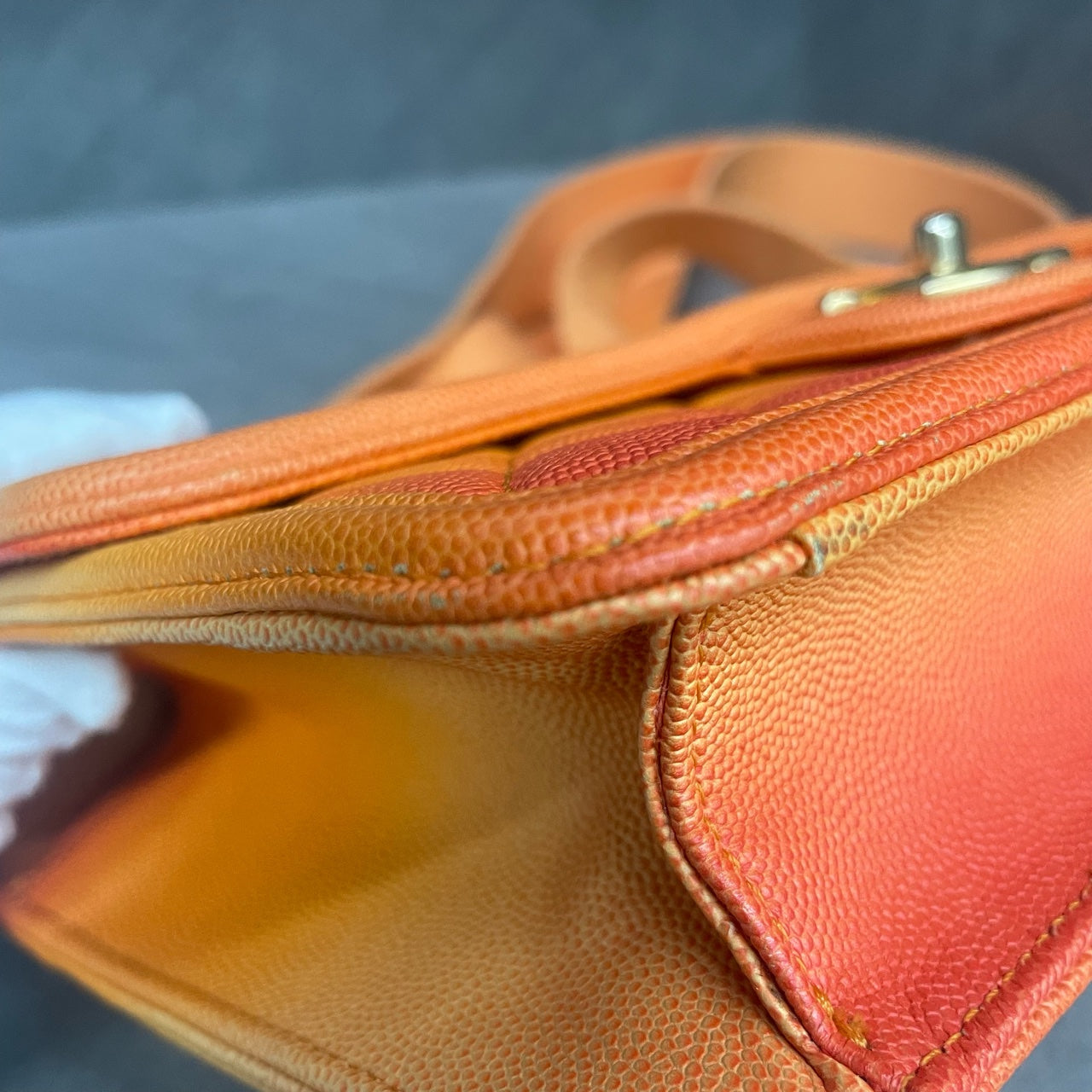 Chanel Flap Gradient orange Limited edition