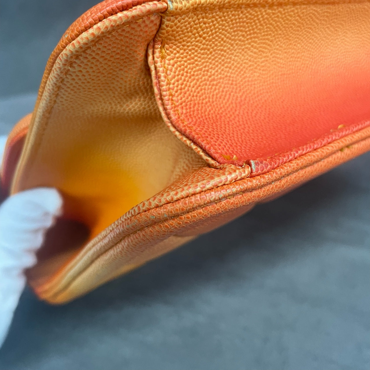 Chanel Flap Gradient orange Limited edition