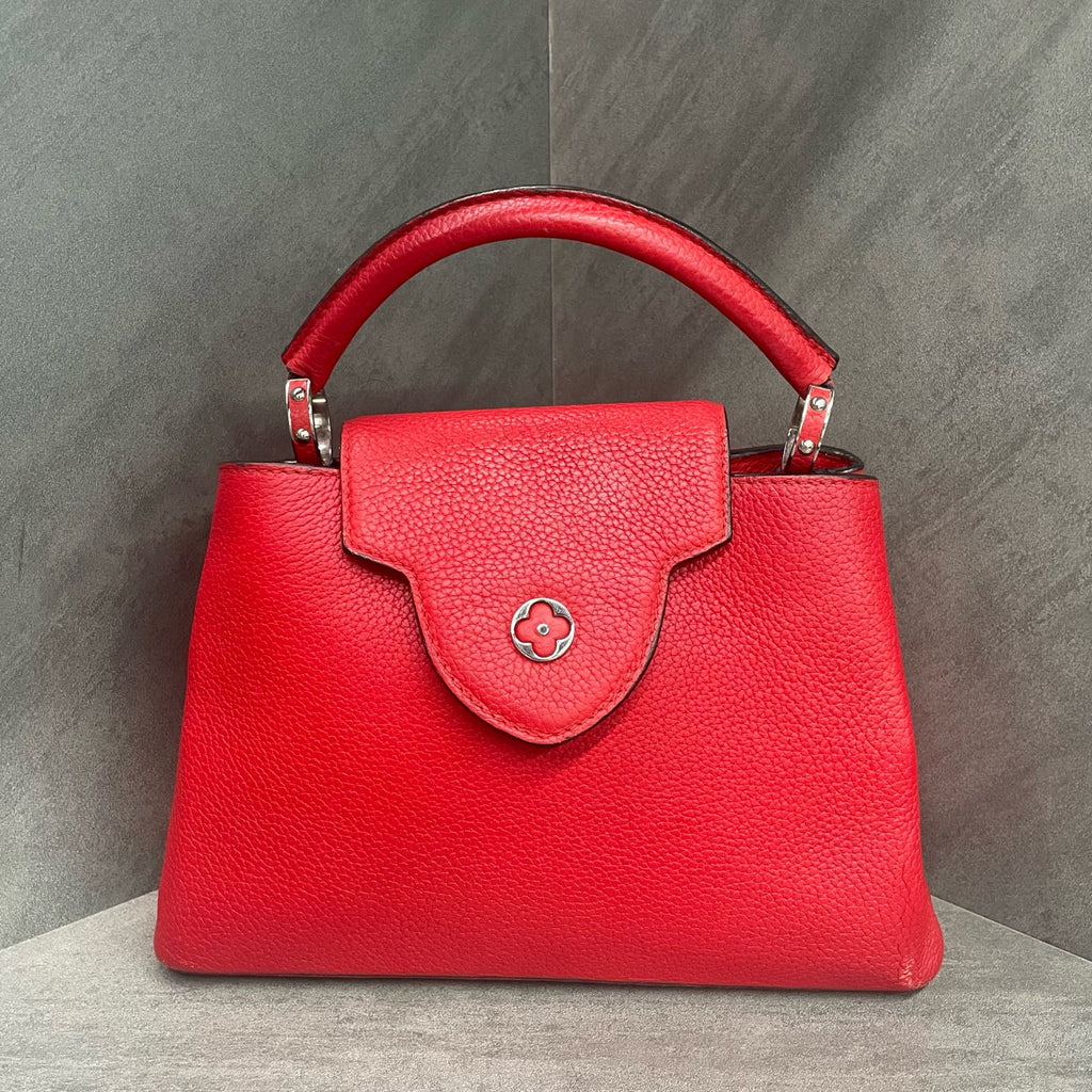 Louis Vuitton Capucines BB Taurillon Red