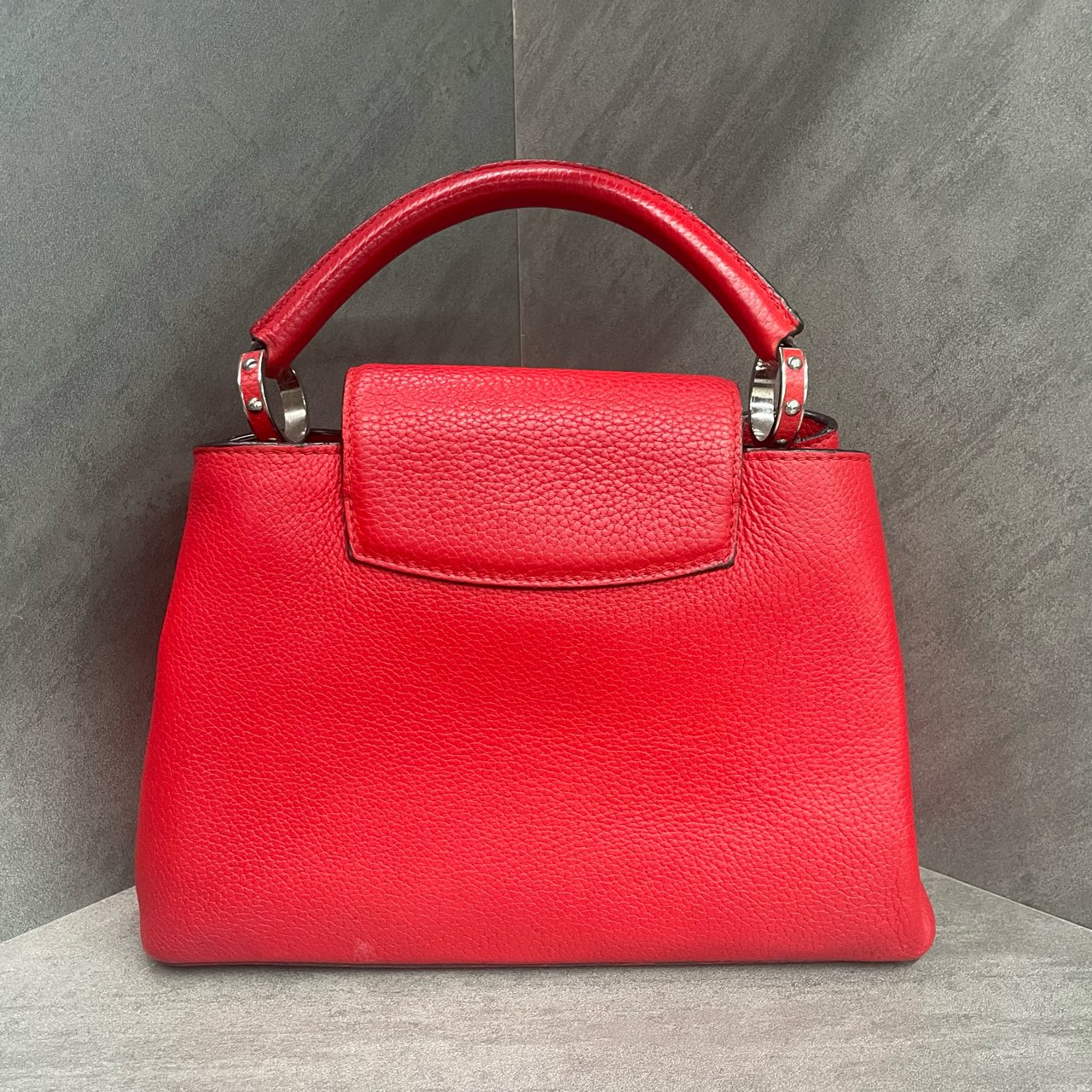 Louis Vuitton Capucines BB Taurillon Red