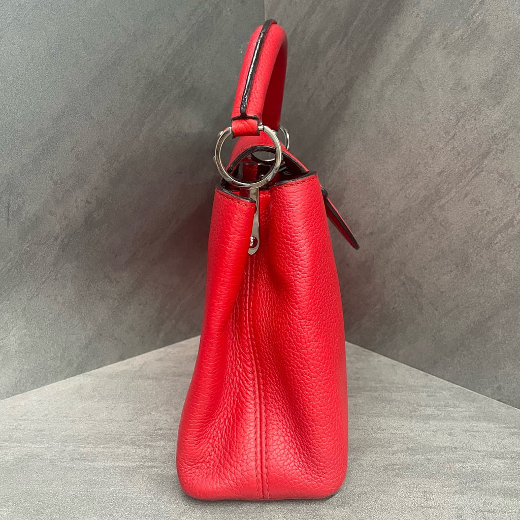 Louis Vuitton Capucines BB Taurillon Red