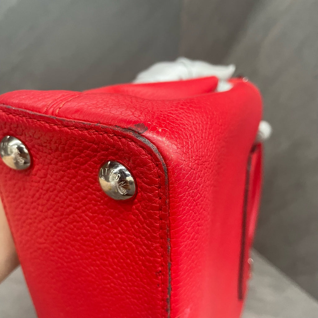 Louis Vuitton Capucines BB Taurillon Red