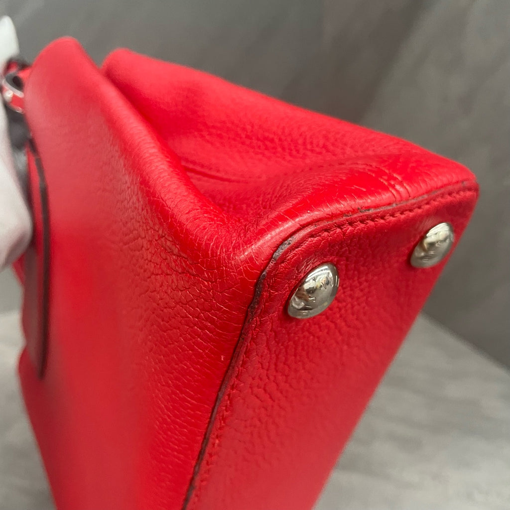 Louis Vuitton Capucines BB Taurillon Red