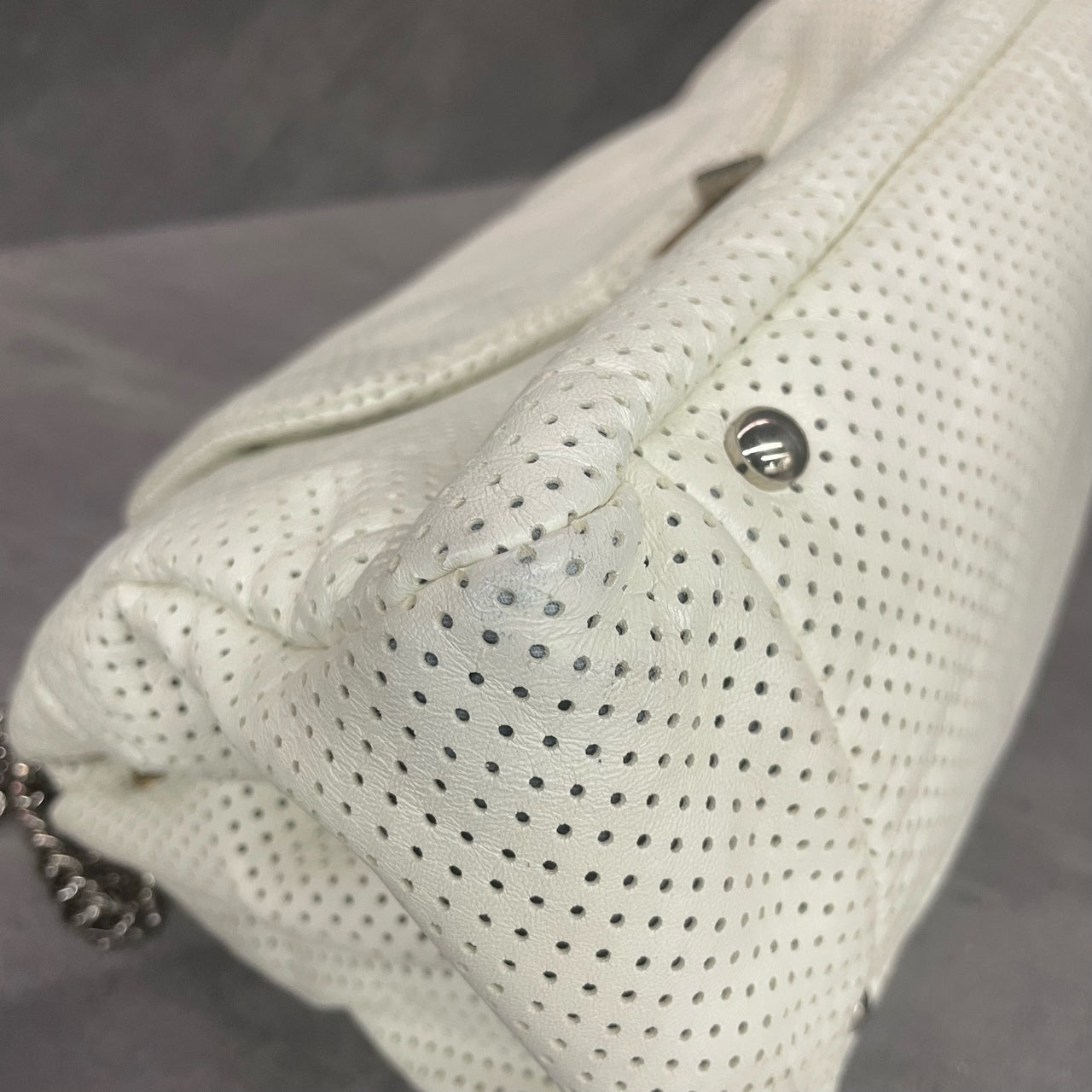 Chanel 2.55 Flap Hollowed cowhide offwhite&nbsp;