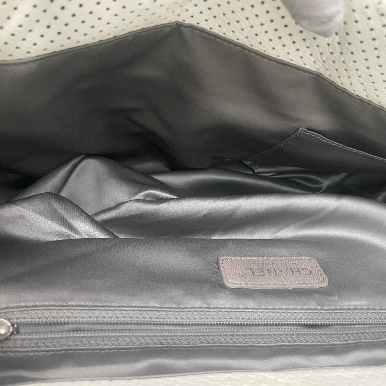 Chanel 2.55 Flap Hollowed cowhide offwhite&nbsp;