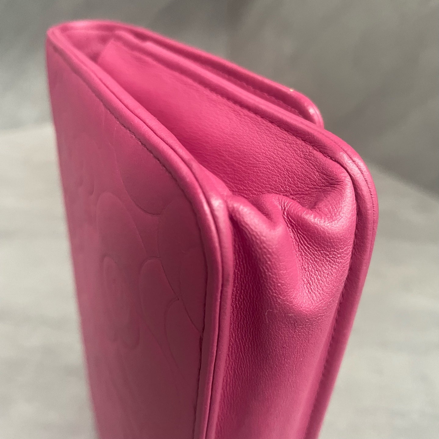 Chanel Camellia series woc pink