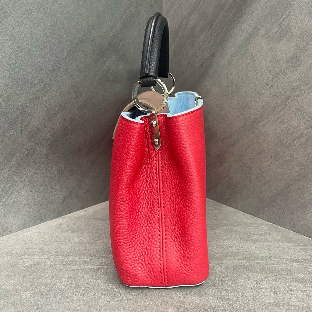 Louis Vuitton Capucines BB red