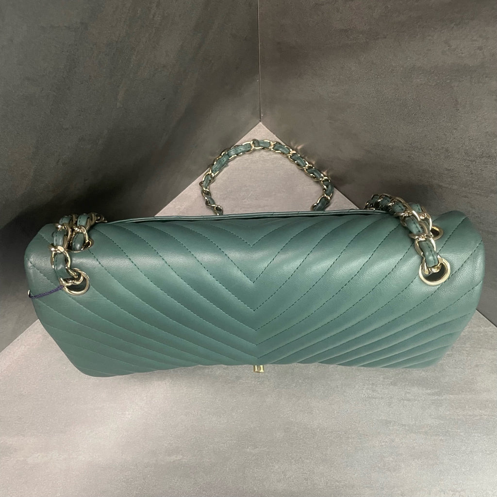 Chanel Classic Flap Jumbo “V” pattern