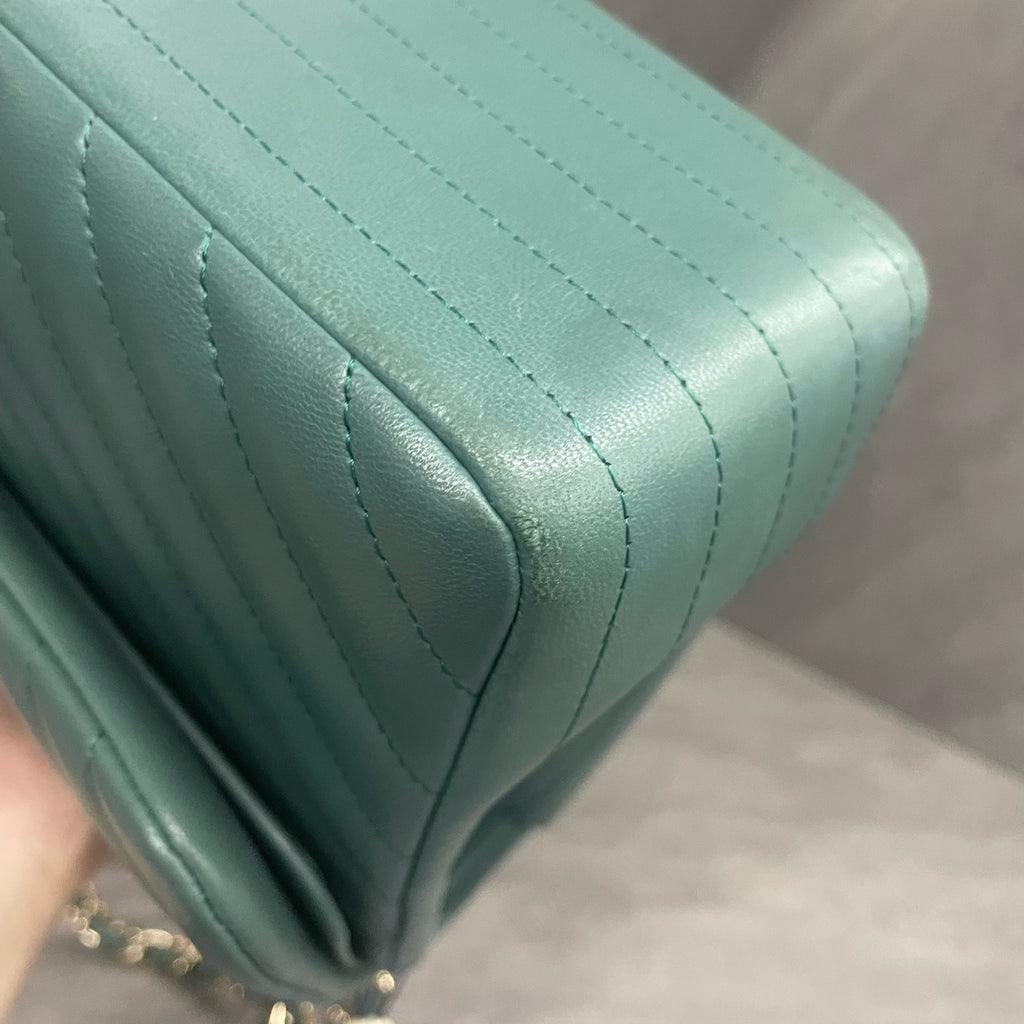 Chanel Classic Flap Jumbo “V” pattern