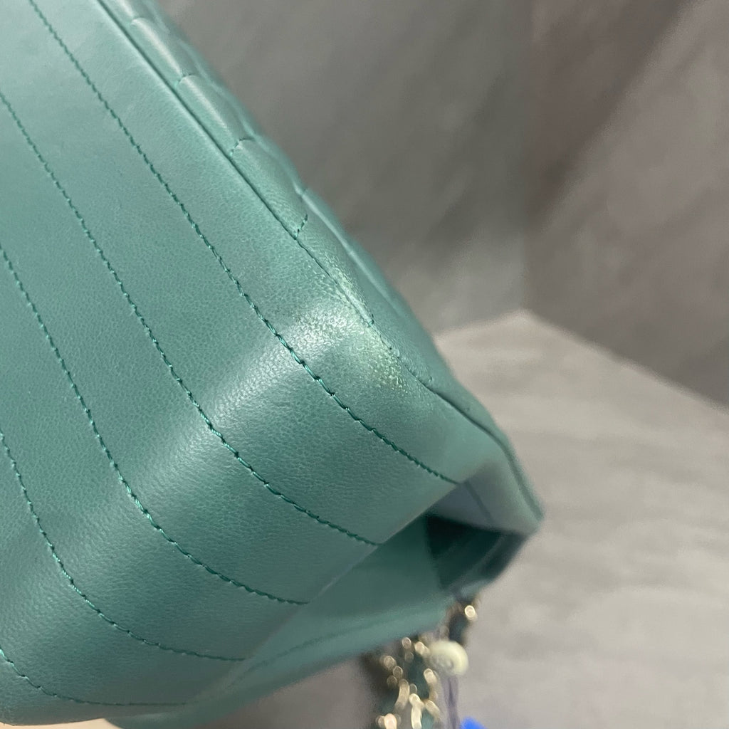 Chanel Classic Flap Jumbo “V” pattern