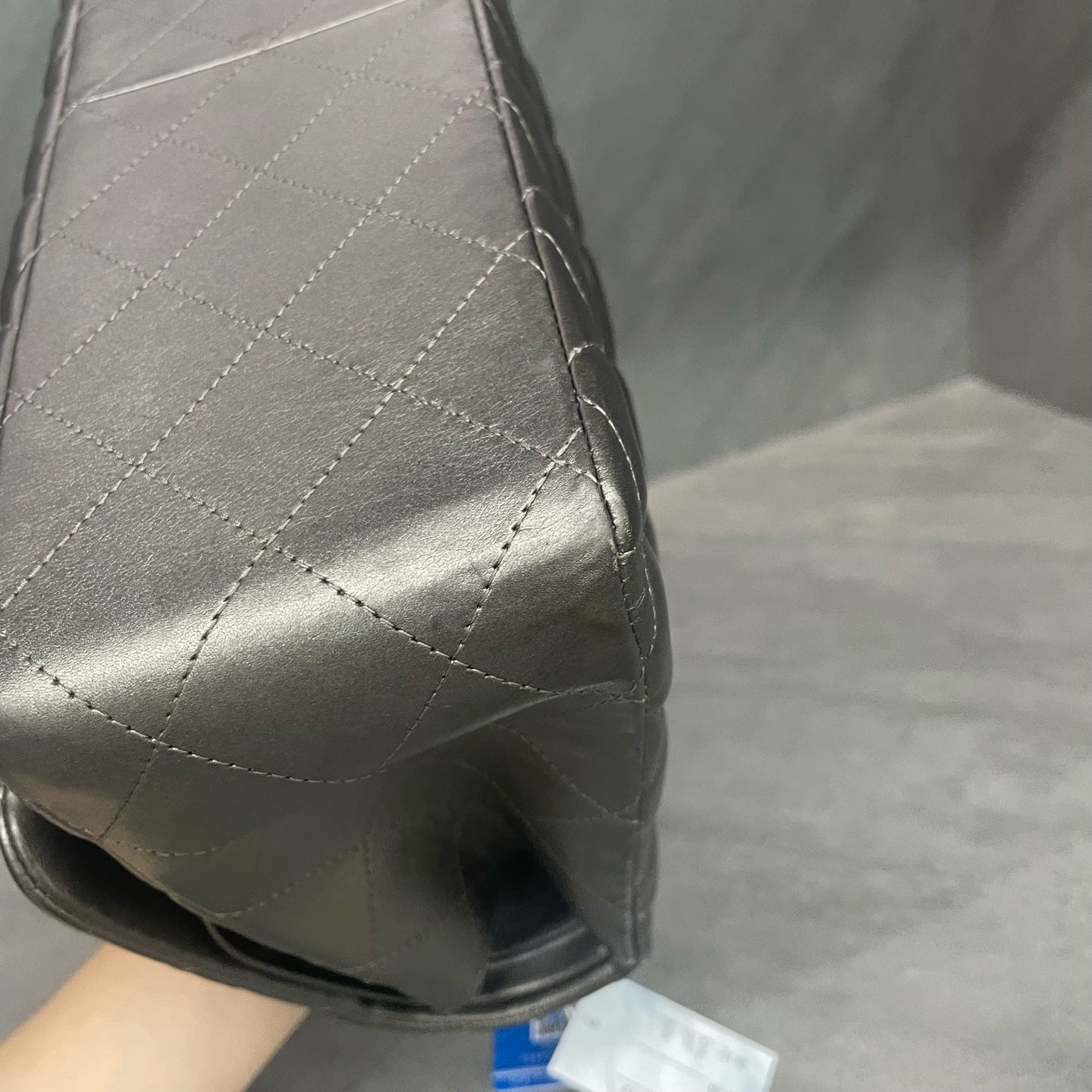 Chanel Classic Flap Sheepskin Jumbo Sliver