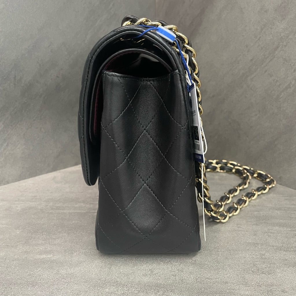 Chanel Classic Flap sheepskin Jumbo Black-Gold