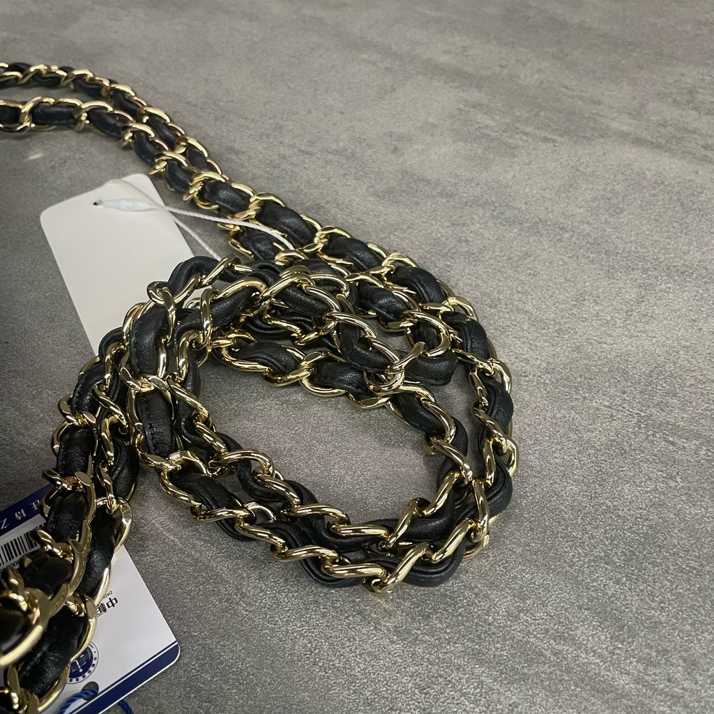 Chanel Classic Flap sheepskin Jumbo Black-Gold