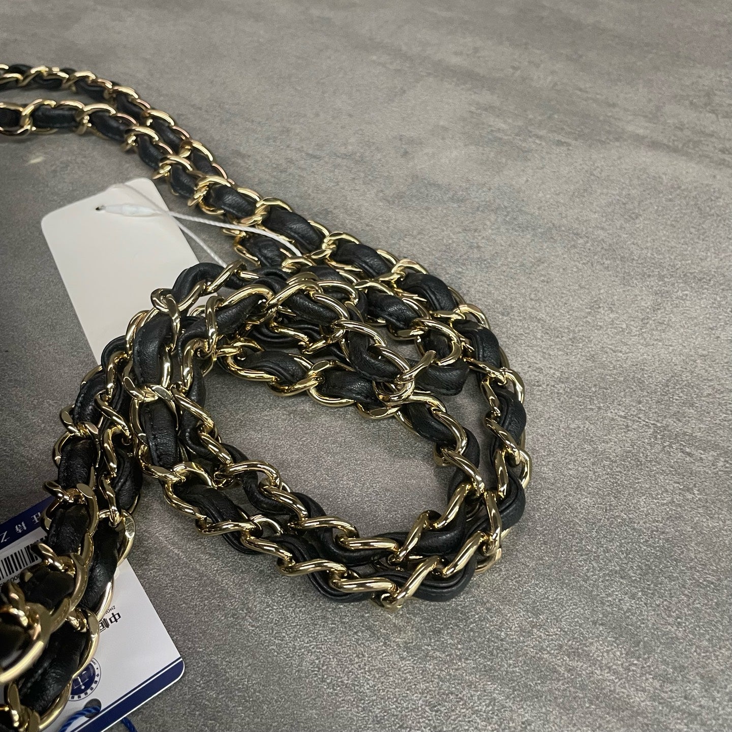 Chanel Classic Flap sheepskin Jumbo Black-Gold