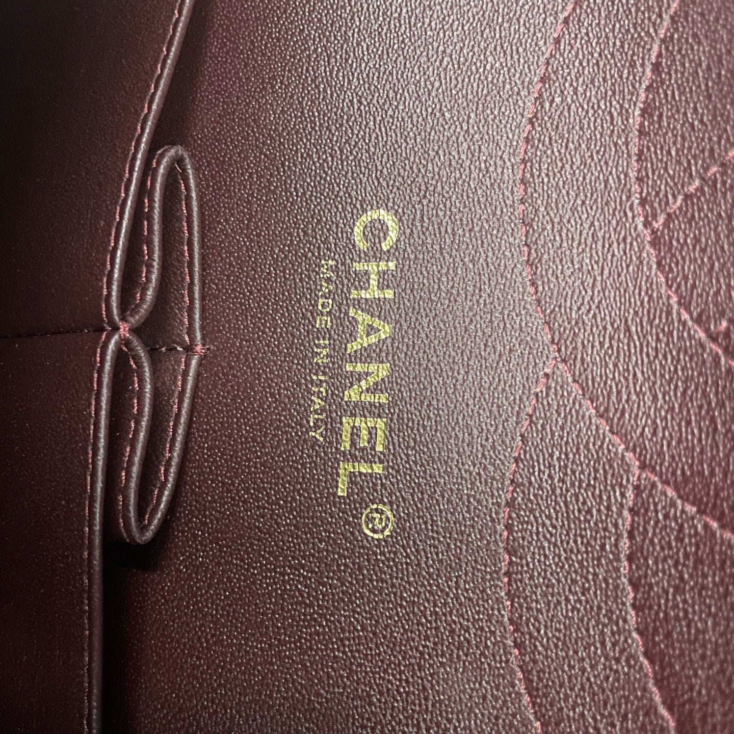 Chanel Classic Flap sheepskin Jumbo Black-Gold