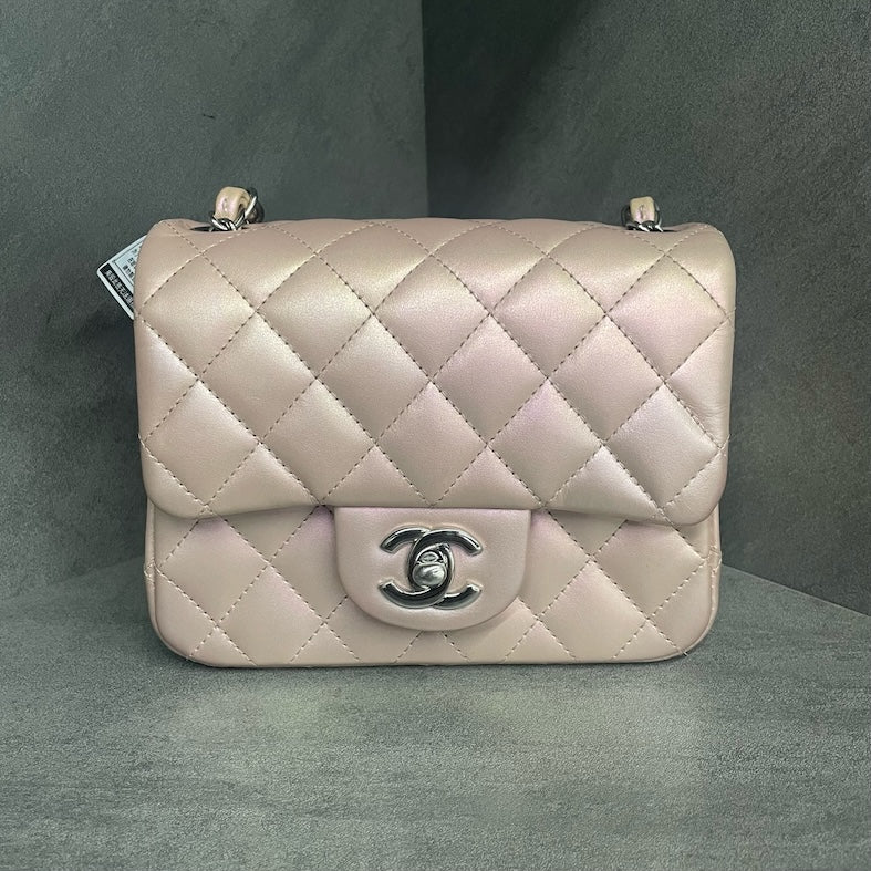 CHANEL MINI CF CALFSKIN Light Pink