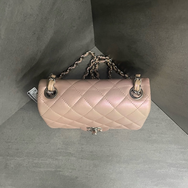 CHANEL MINI CF CALFSKIN Light Pink