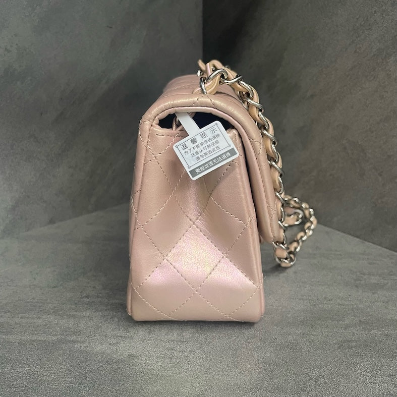 CHANEL MINI CF CALFSKIN Light Pink