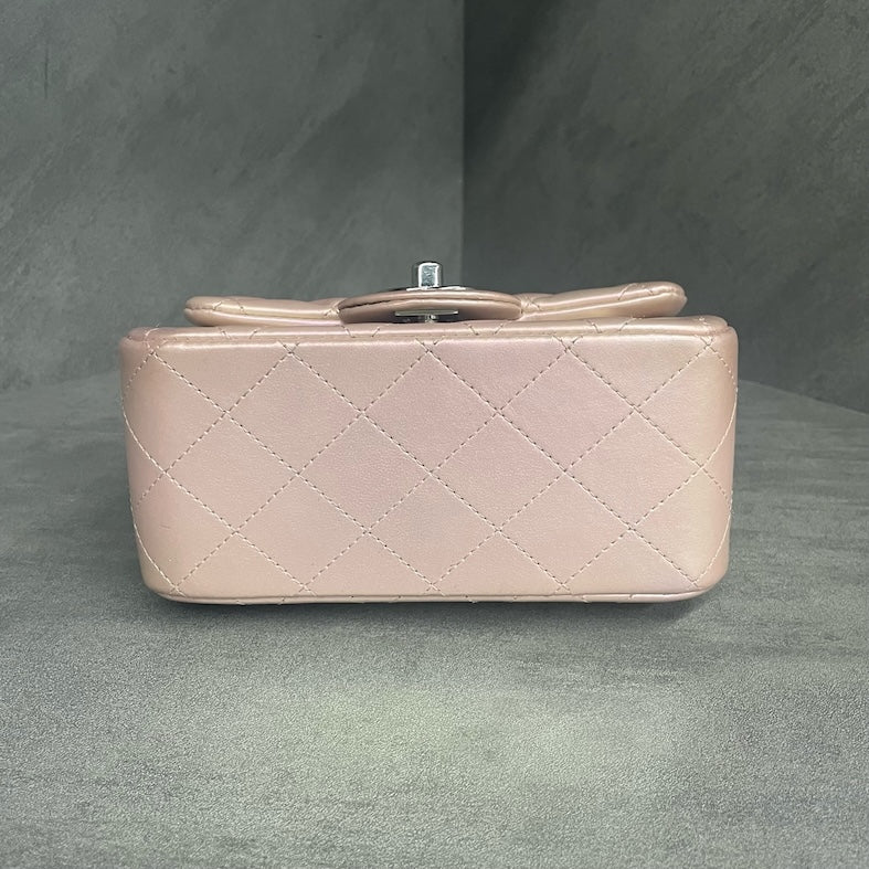 CHANEL MINI CF CALFSKIN Light Pink