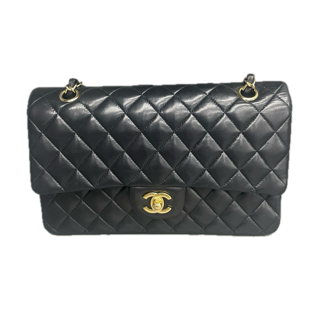 CHANEL Classic Flap JUMBO Lambskin Black-Golden