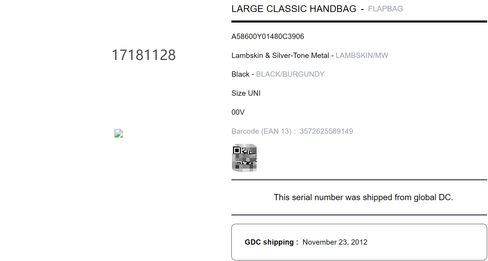 CHANEL Classic Flap JUMBO Lambskin Black-Golden