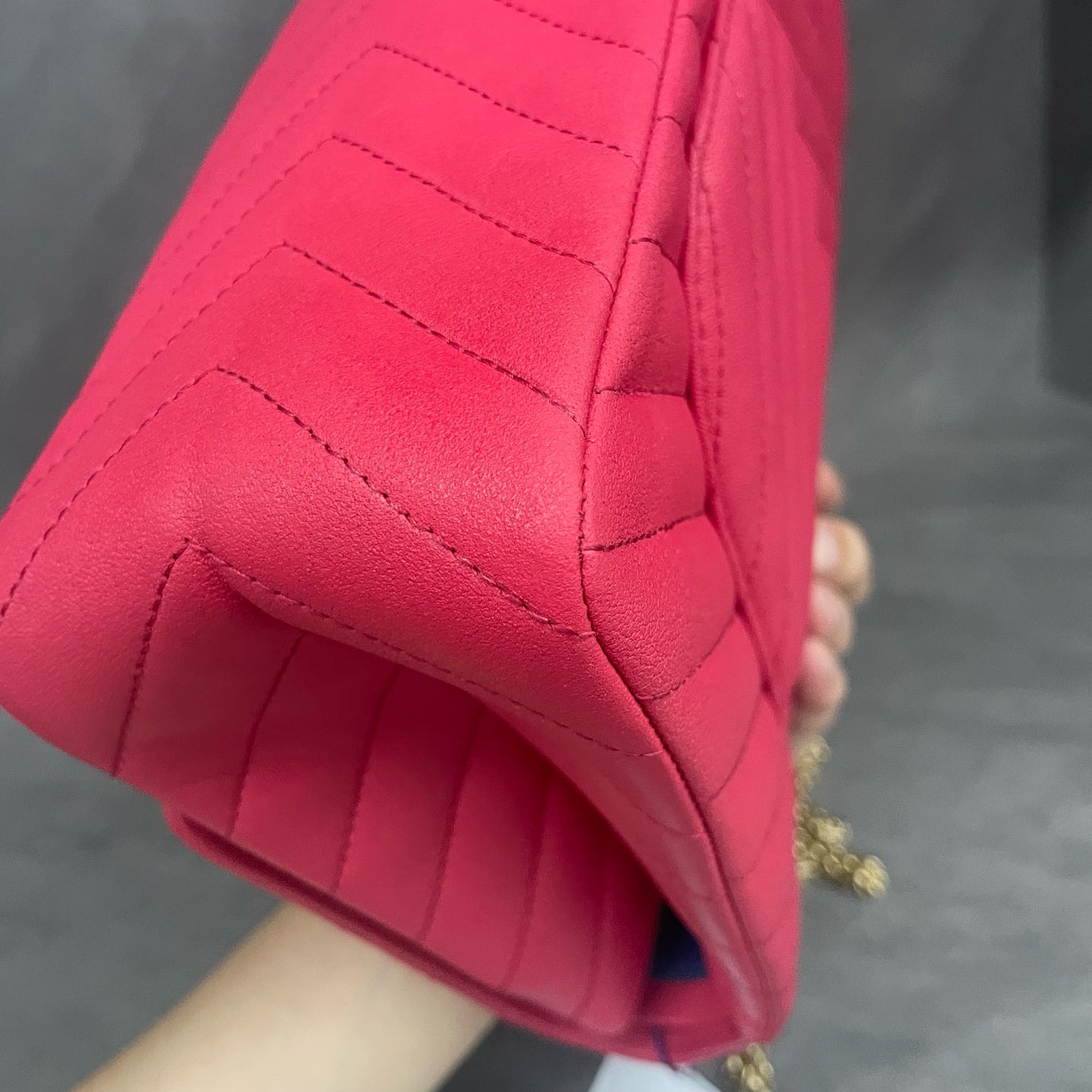 Chanel 2.55 cowhide Pink-Gold