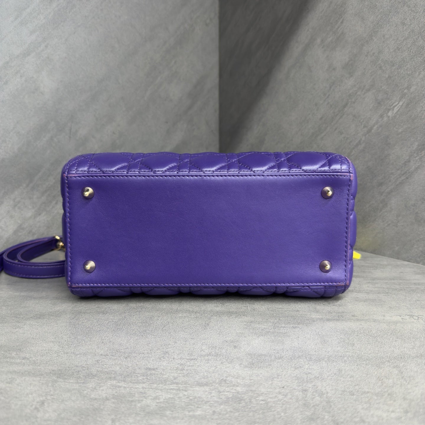 Dior lady dior middle size Purple
