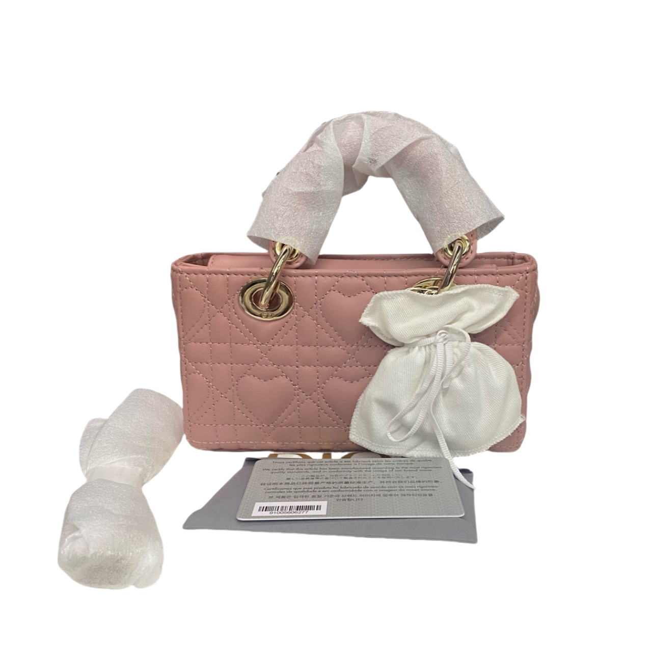 Dior lady dior shoulder bag Joy mini pink