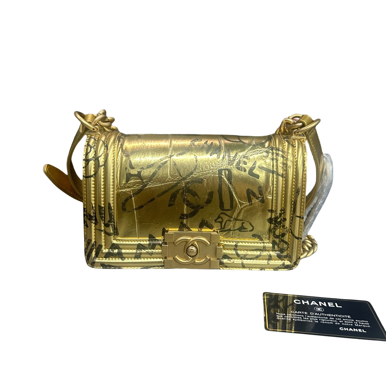 Chanel leboy Egypt series limited edition small size Golden