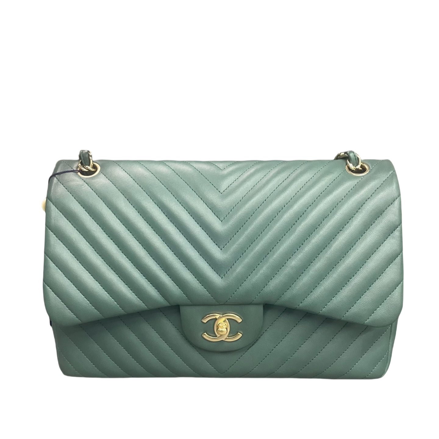 Chanel Classic Flap Jumbo “V” pattern