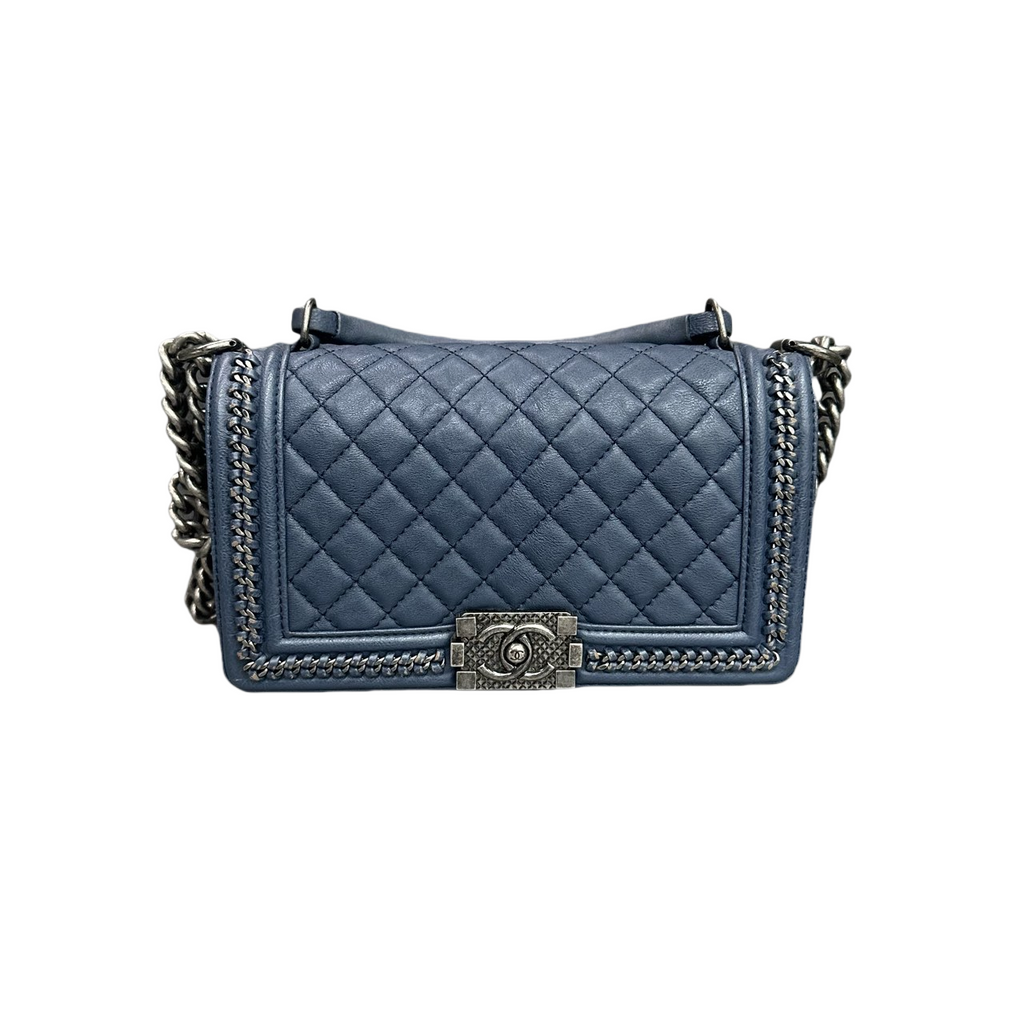 Chanel leboy Palace Limited middle size blue