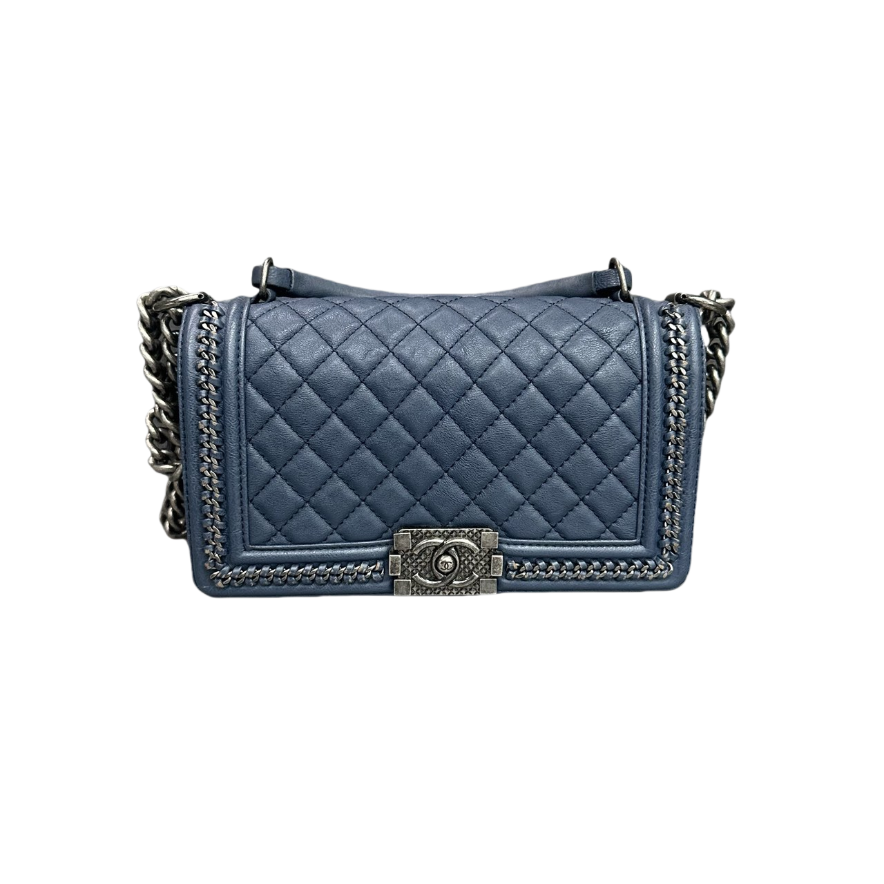 Chanel leboy Palace Limited middle size blue