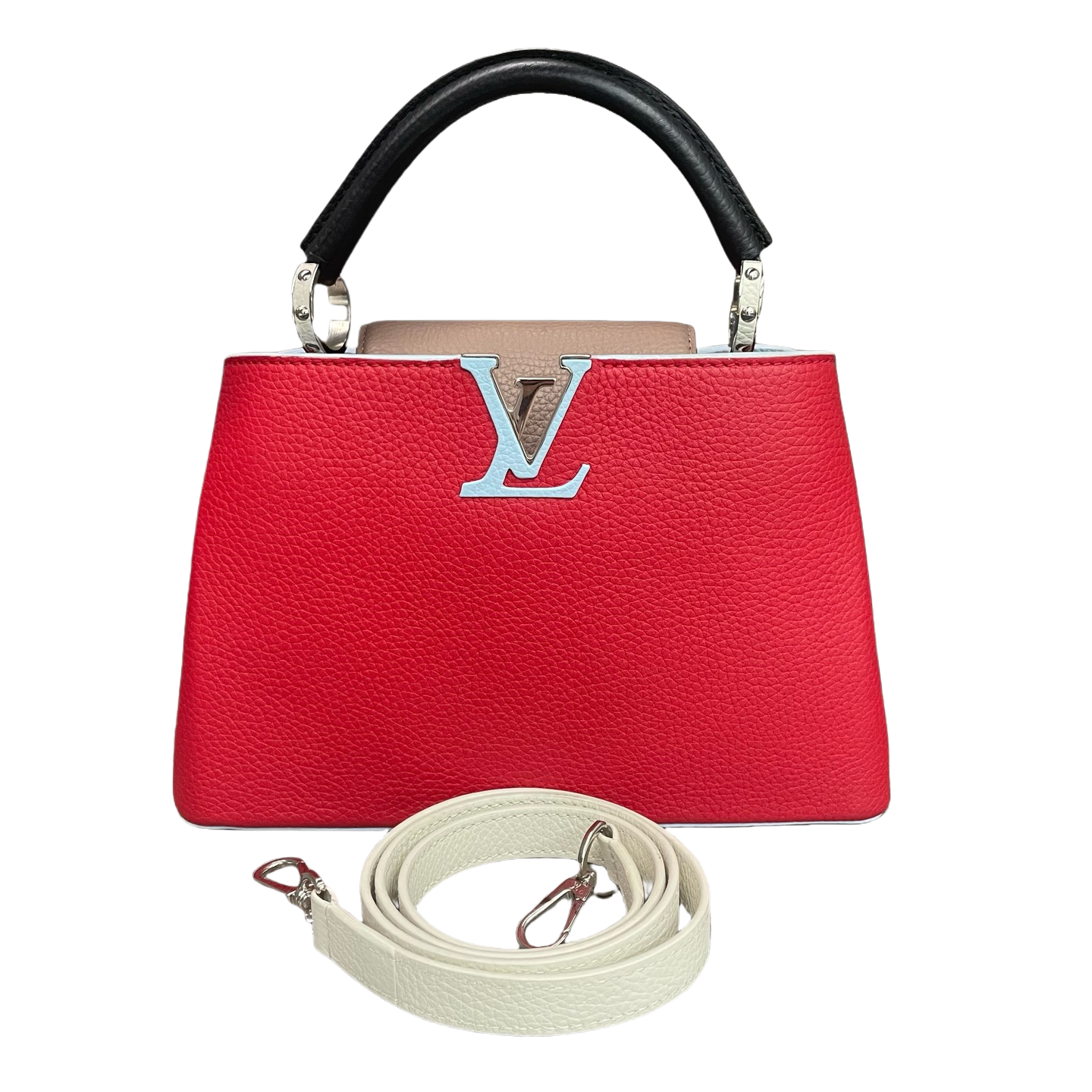Louis Vuitton Capucines BB red